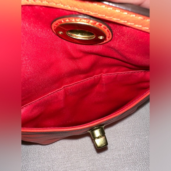 COACH Park Orange W/Goldtone Hardware Crossbody Bag - Picture 9 of 10